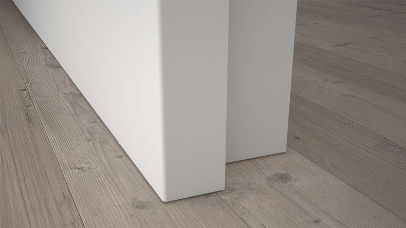 planeo Porte intérieure PUREA Calma blanc 9003 Chant design | CPL - 2110 x 610|735|860|985 mm