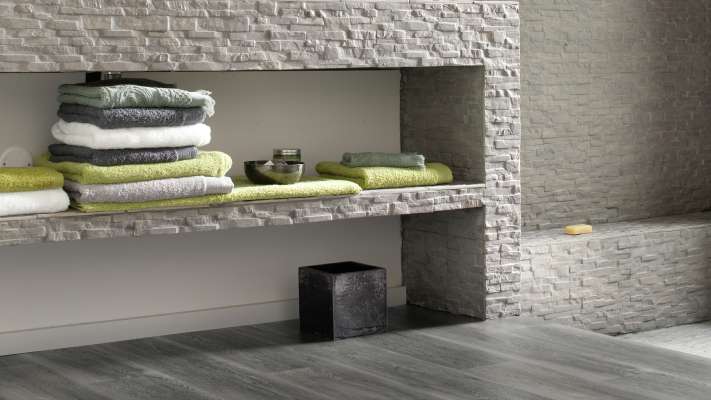 Gerflor revêtement de sol CV - PRIMETEX COGNAC GRIS 4m