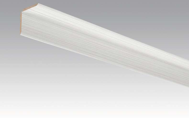 Plinthes MEISTER bandes pliées argent 4021 - 2380 x 70 x 3,5 mm