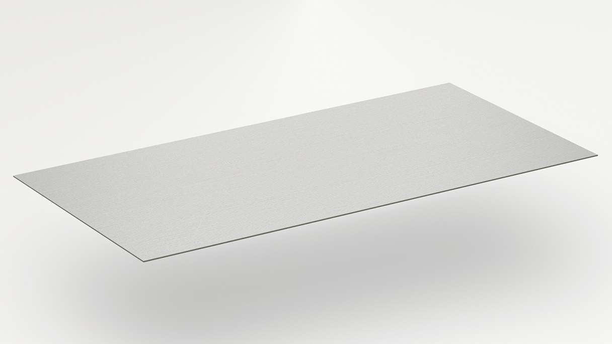 planeo Revêtement mural SPC - CeraRock Tile Stripes Concrete Cream 120 x 60 cm