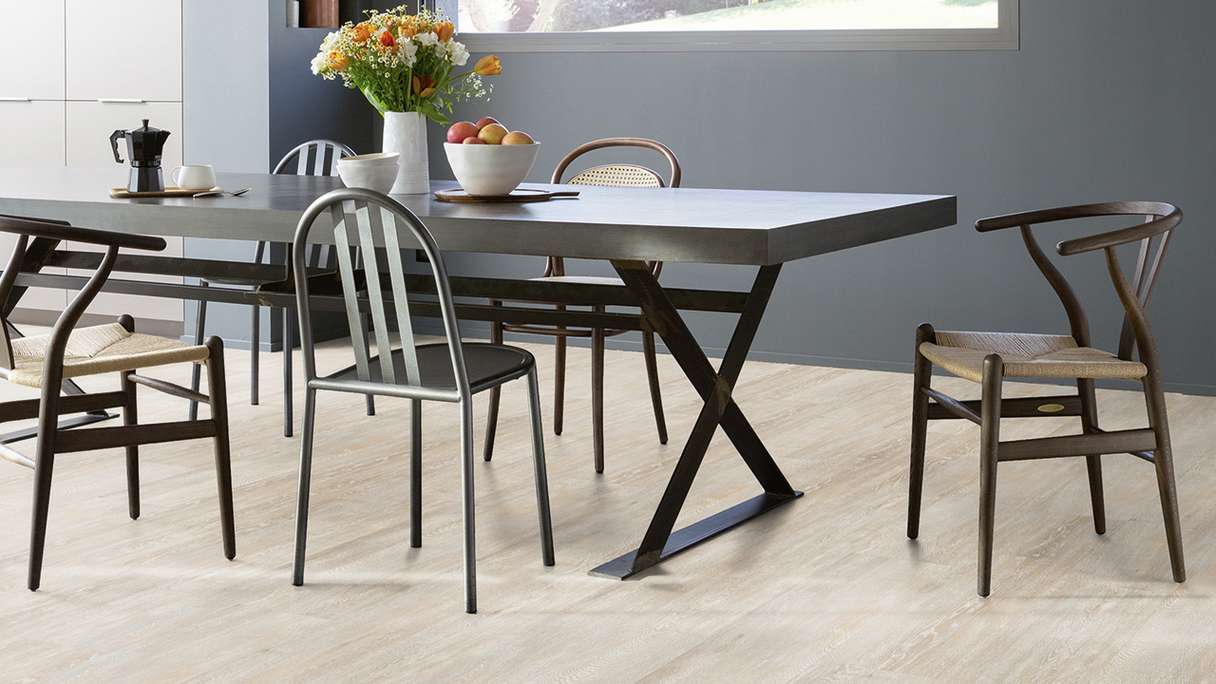 Gerflor Vinyle à clic Rigid - Création 70 Clic White Lime | Aspect authentique (61270584)