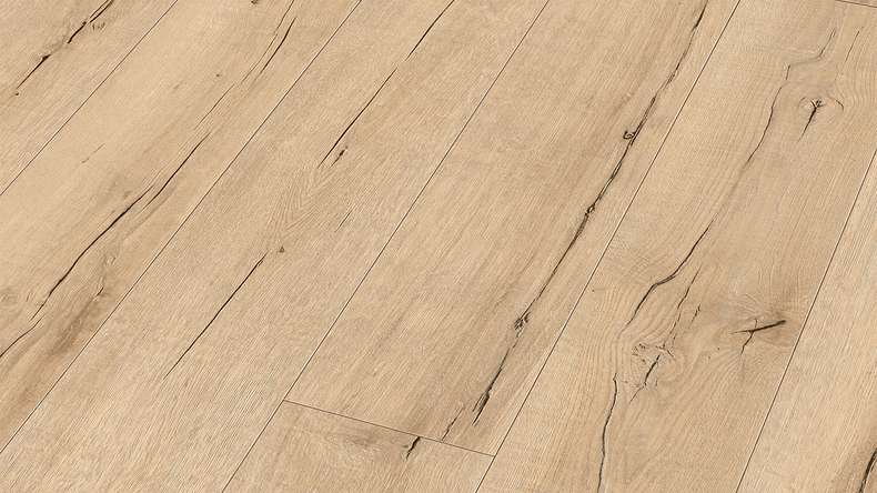 Sol design MEISTER MeisterDesign. next DL 500 S - 07139 Chêne vieux bois clair | Isolation phonique intégrée (400055-2052220-07139)