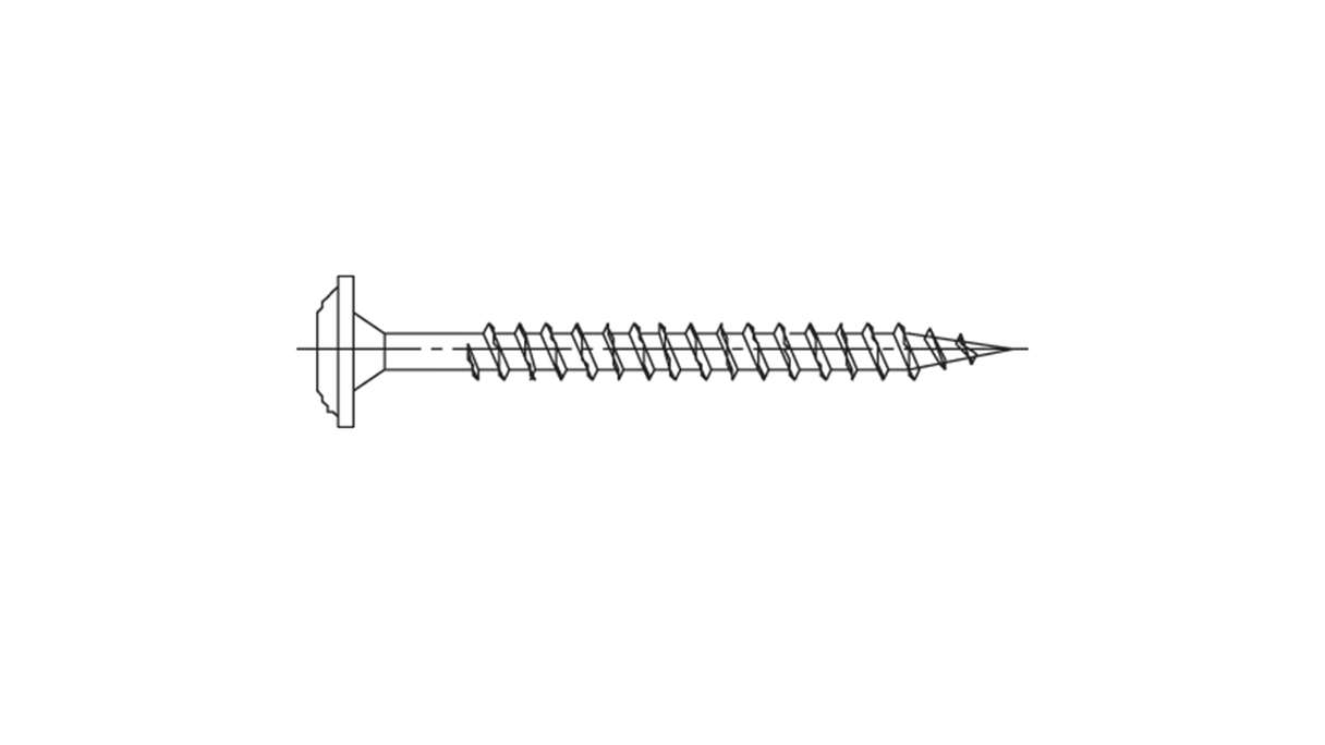 planeo vis de façade V2A Torx - 4 x 35 mm