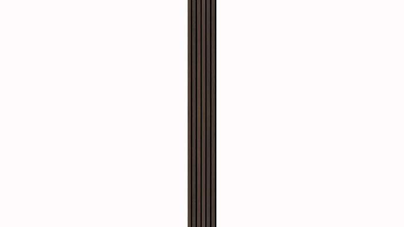 Skaben Panneau acoustique SilentWall Comfort - Chêne Foncé - 250 x 30 cm
