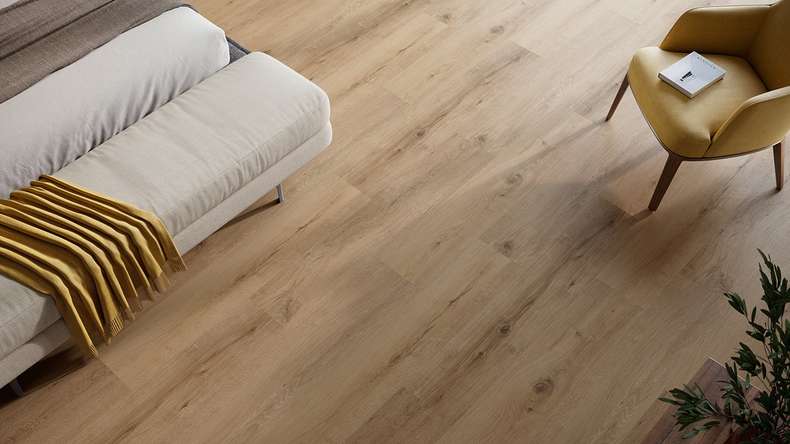 planeo Vinyle à clic rigide - HOMEtec Basic 30 IXPE Classic Oak | Isolation phonique intégrée (RP-E30-2)