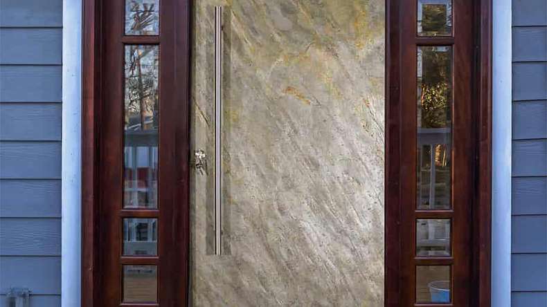 planeo EVOLITH Slate&Stone - Revêtement mural en pierre naturelle Oxide Wood 1220 x 610 mm