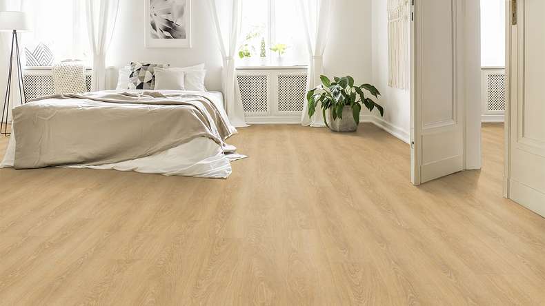 Vinyle à clic Gerflor - Senso Premium Rigid Acoustic Meadow honey | Isolation phonique intégrée (39471540)