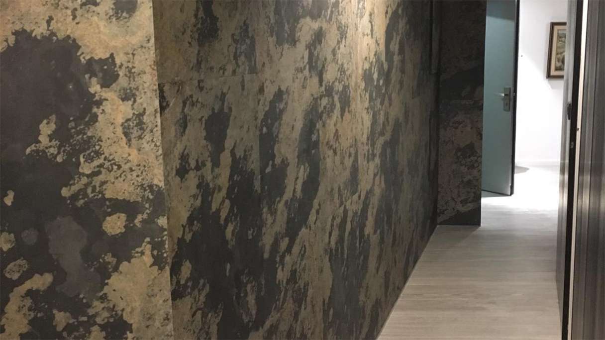 planeo EVOLITH EasyFix - Revêtement mural en pierre naturelle Terracrust 600 x 300 mm - 6pcs.