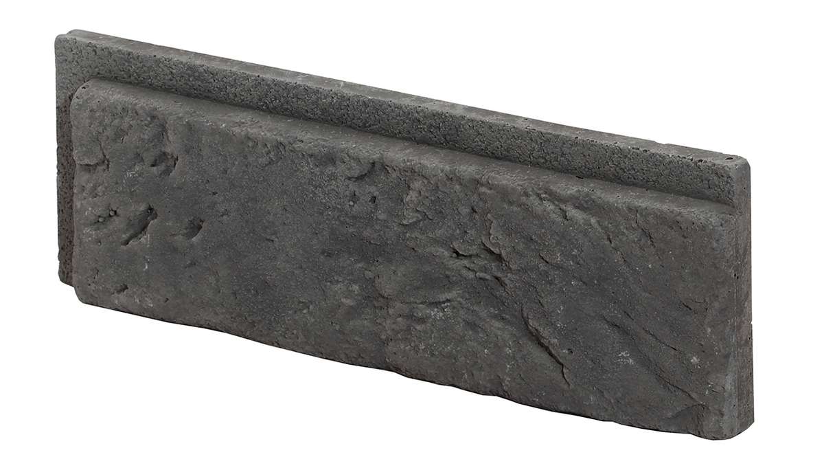 planeo StoneWall Solid Latte de pierre - Graphite