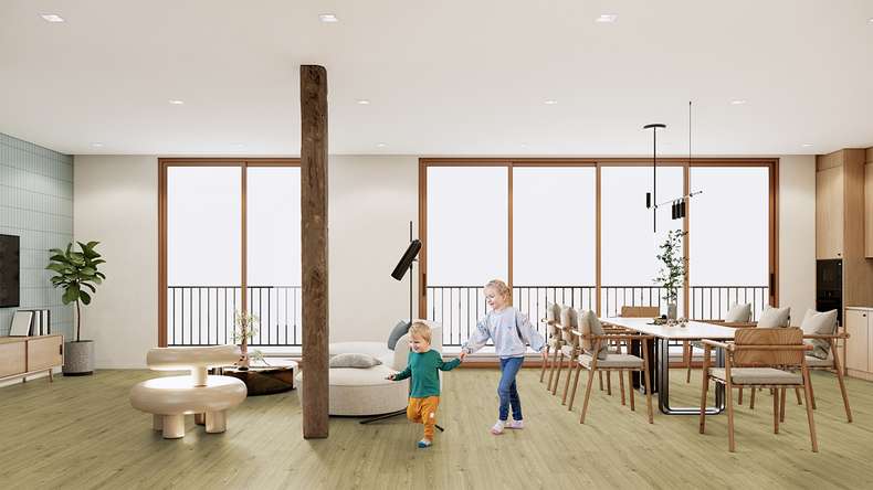 Revêtement Gerflor CV - TEXLINE Nature 2385 Forest Honey