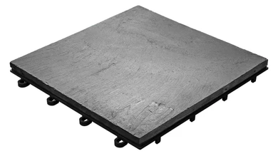 planeo Stone carreau de terrasse en pierre - Ardoise 