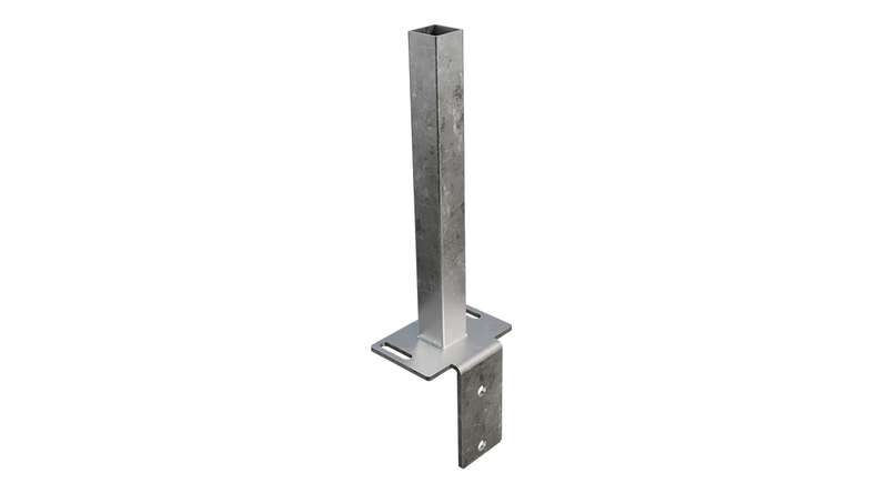 planeo Gardence Strong - GJ 45 Console en pierre L 16 x 12 x 40 cm à cheviller avec adaptateur de montage intégré