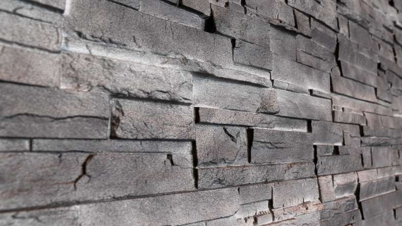 planeo revêtement mural  aspect pierre - NovikStone DS Lave - 1054 x 334 mm