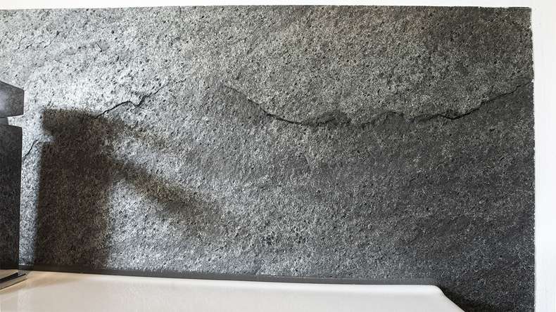 planeo EVOLITH EasyFix - Revêtement mural en pierre naturelle Urban Grey 600 x 300 mm - 6pcs.