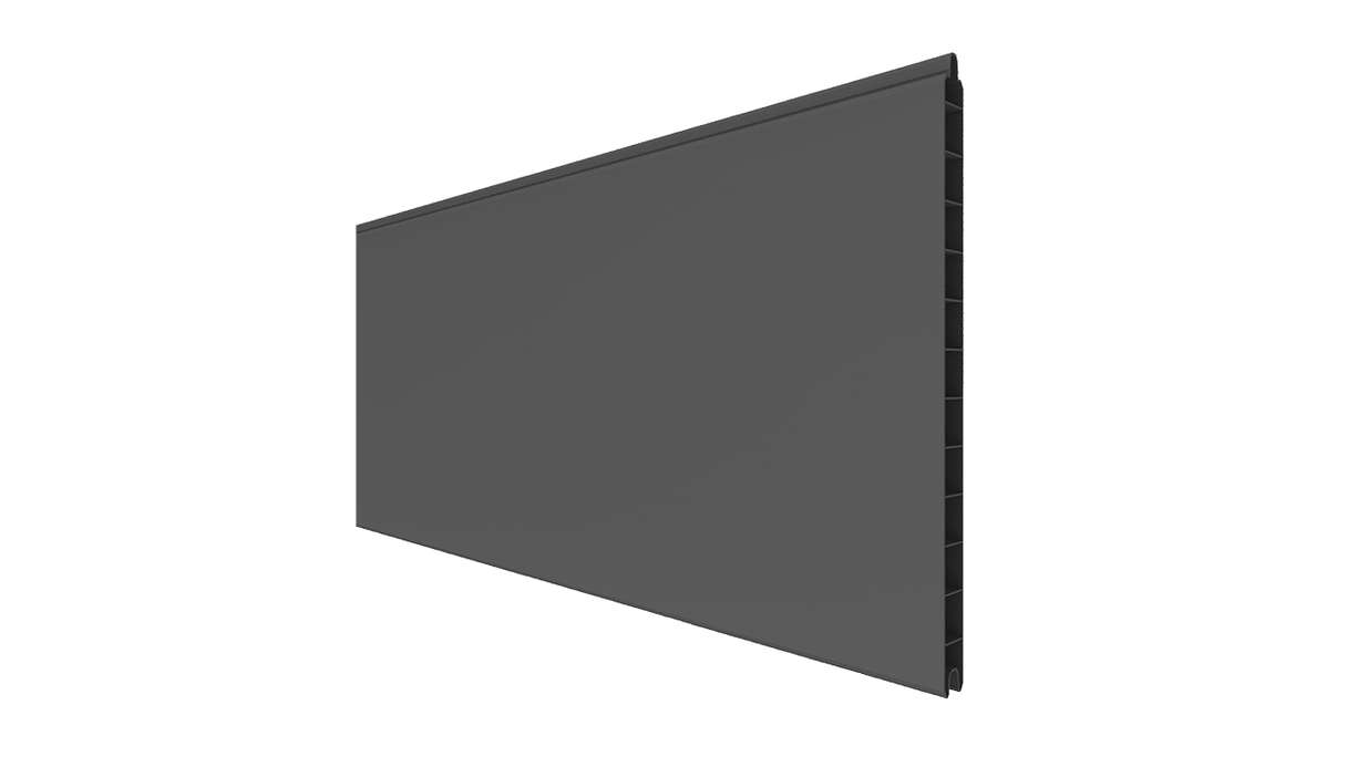 planeo Gardence Simply - Profilé simple gris Anthracite