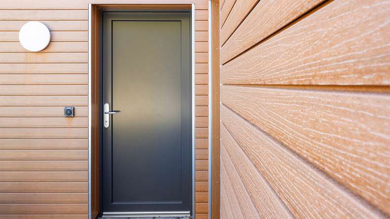 planeo Fassado - bardage composite façade Prime brun ambré