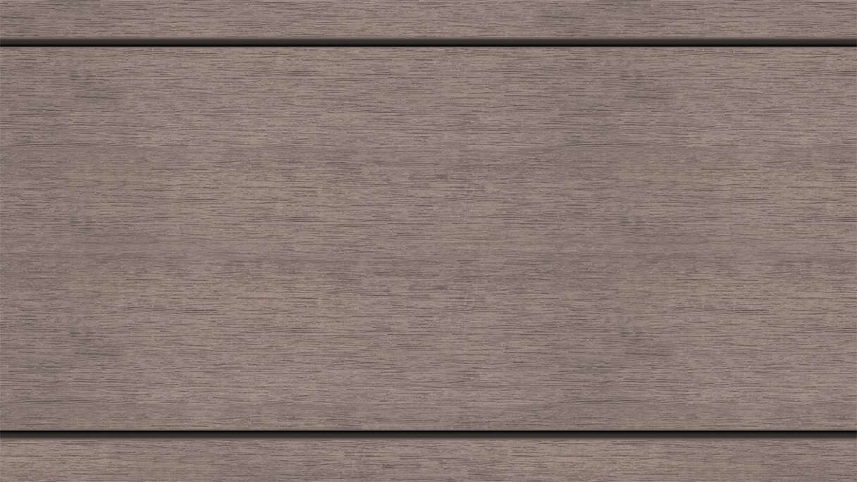 planeo MAXLine Antik - Planche de terrasse WPC CoEx gainée XL massif - gris 3m rustique structuré/lisse brossé