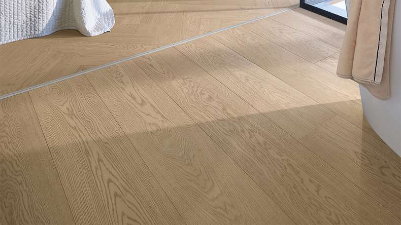 Sol en bois MEISTER Lindura HD 400 - 20224 Chêne naturel gris sable ultra-mat 2200 x 270 x 11 mm (500214-2200270-20224)