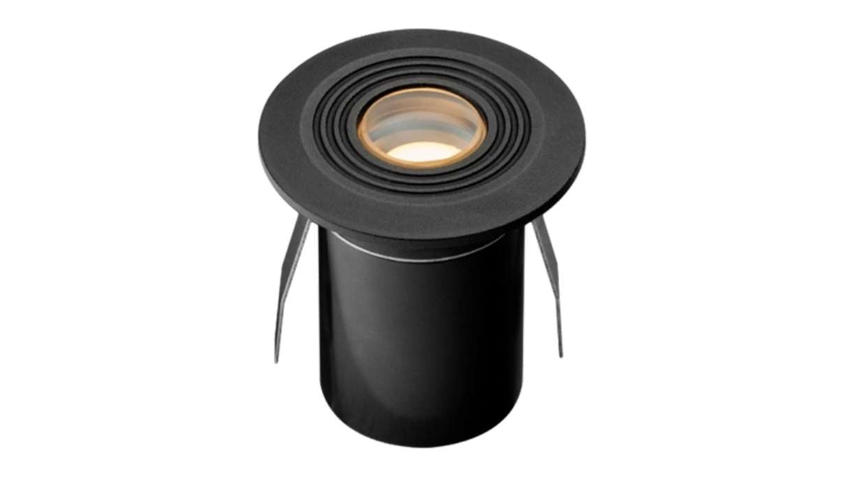 planeo Éclairage de terrasse 12V - Lampe LED encastrée Onyx 30 RA - 0.5W 4Lumen