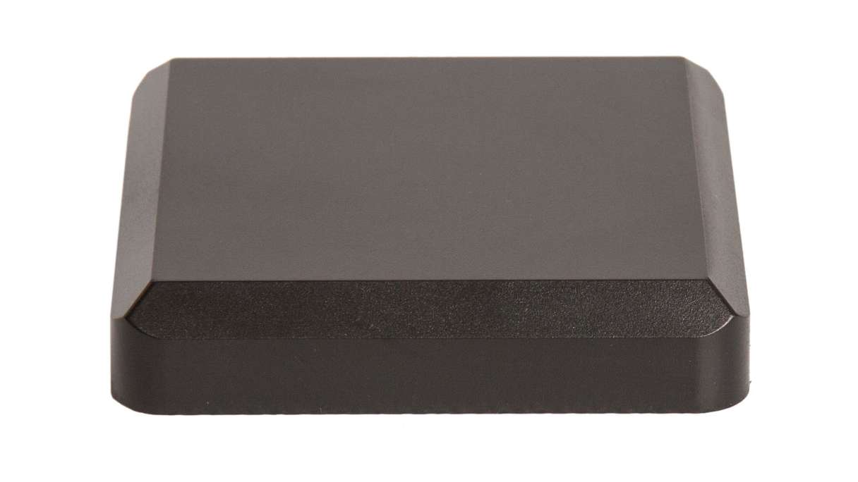 planeo Gardence Premade - Poteau avec capuchon - Anthracite 7 x 7 x 300 cm - fixé dans le béton