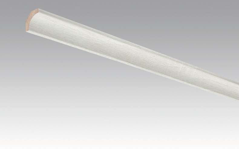 Plinthes MEISTER en chêne blanc opaque 4069 - 2380 x 22 x 22 mm