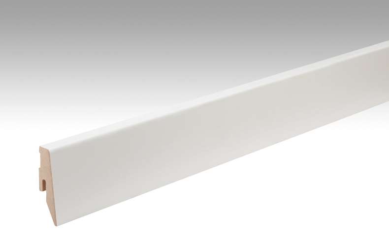 Plinthes MEISTER en frêne blanc pur 1073 - 2380 x 60 x 20 mm