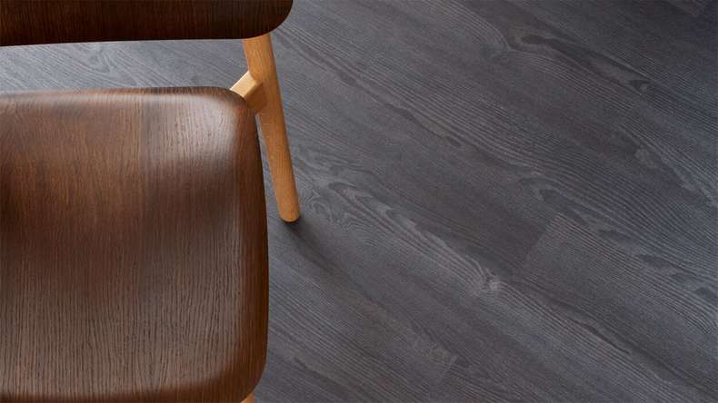 Forbo Allura Wood 55 Vinyle adhésif - Indigo Ash 750 x 150 mm (63666DR5)