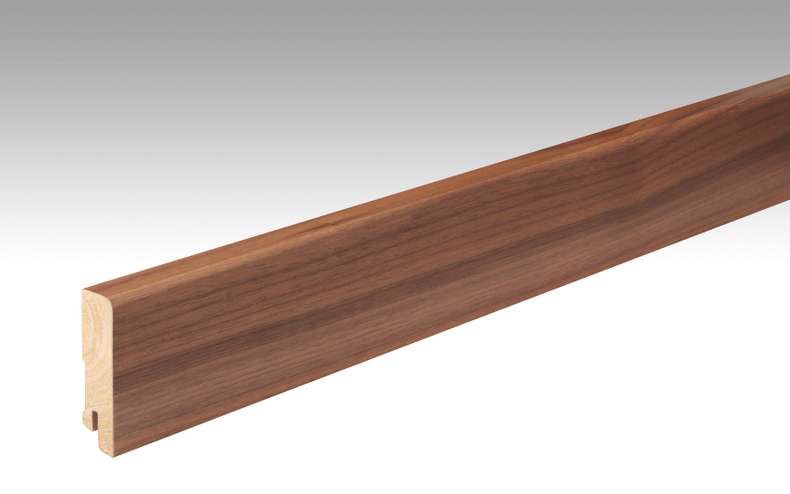 Plinthes MEISTER Noyer 015 - 2380 x 60 x 16 mm