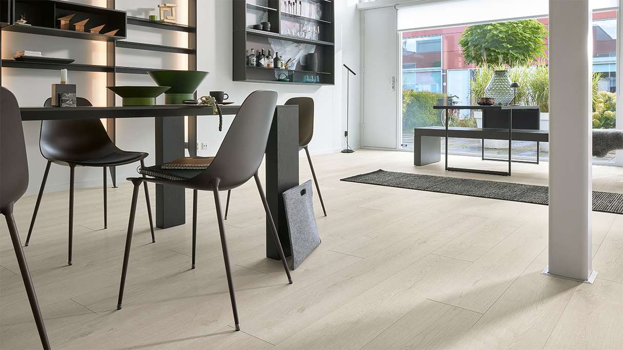 Sol design MEISTER MeisterDesign. next DL 500 S - 07124 Chêne mountain white | Isolation phonique intégrée (400055-2052220-07124)