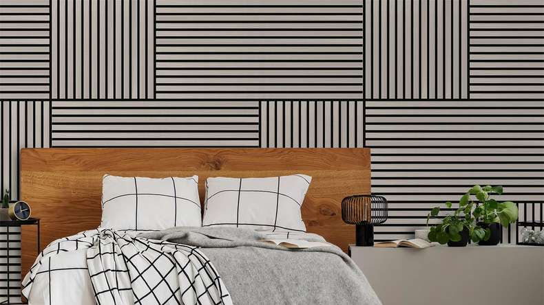 planeo Panneau acoustique - MixWall Timber Touch Velen Oak 52 x 52 cm | Placage en bois véritable (PLMW-20011A)
