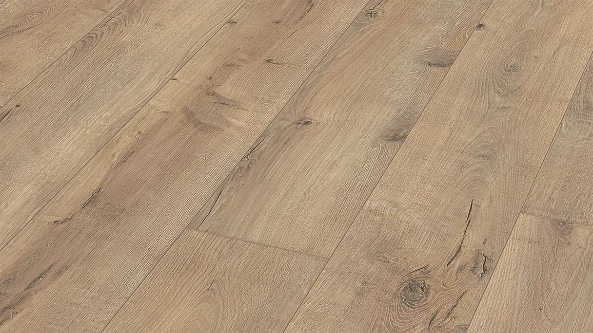MEISTER Stratifié - MeisterDesign LL 150 S Chêne fissuré Terra 6439 | isolation phonique intégrée (600008-2052220-06439)