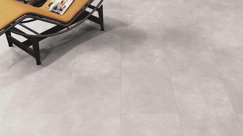 Gerflor Vinyle à clic Rigid - Création 40 Clic Acoustic Bloom Uni Clear | Isolation phonique intégrée (61321599)