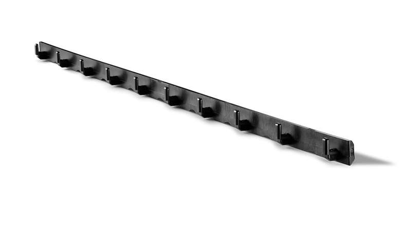 planeo Kit de bandes WPC - brun L 250 x H 123 cm