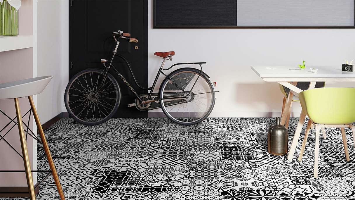 planeo Stratifié - QUADRAIC Black & White Supermatt
