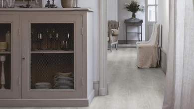 Gerflor Vinyle à coller - Virtuo 30 EIR Bohem Dark Grey | gaufrage synchrone (38991457)
