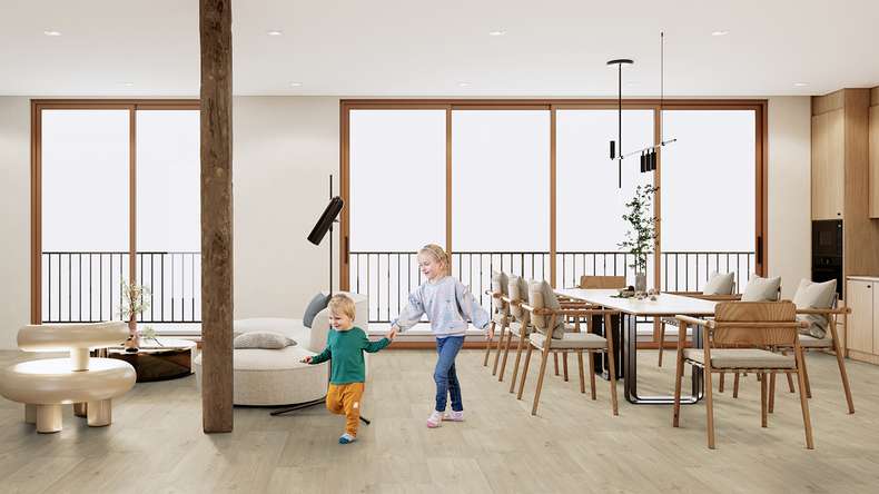 Revêtement Gerflor CV - TEXLINE Nature 2279 Sherwood Cream