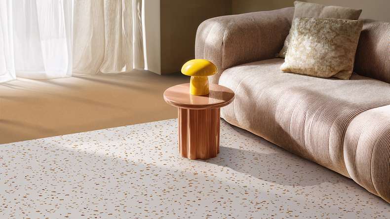 Gerflor vinyle adhésif - Creation 55 Confetti Amber