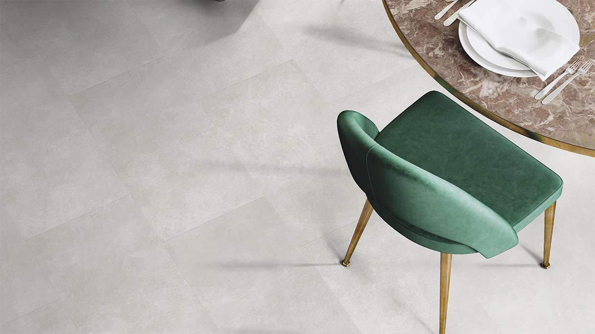 Vinyle à clic Gerflor - Senso Premium Rigid Acoustic Pepper light | Isolation phonique intégrée (39480890)