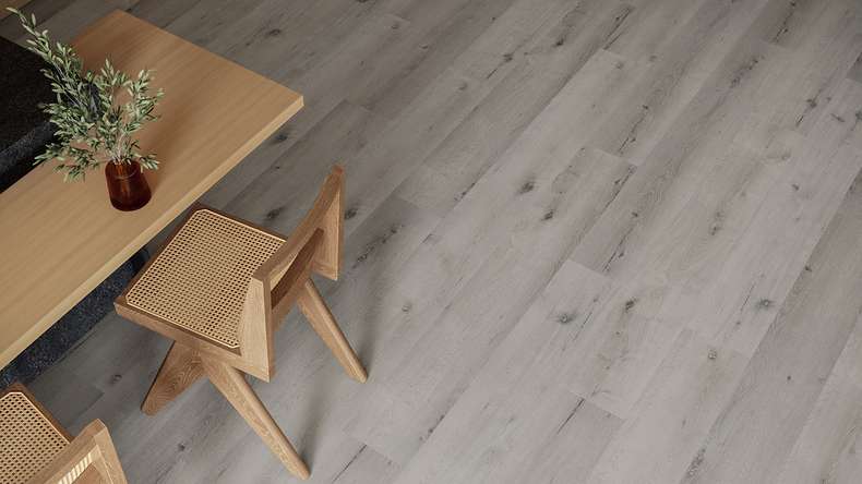planeo WPC Sol PVC clipsable - PUREtec MAX 70 EIR Grey Oak | Isolation phonique intégrée (RP-A50-4)