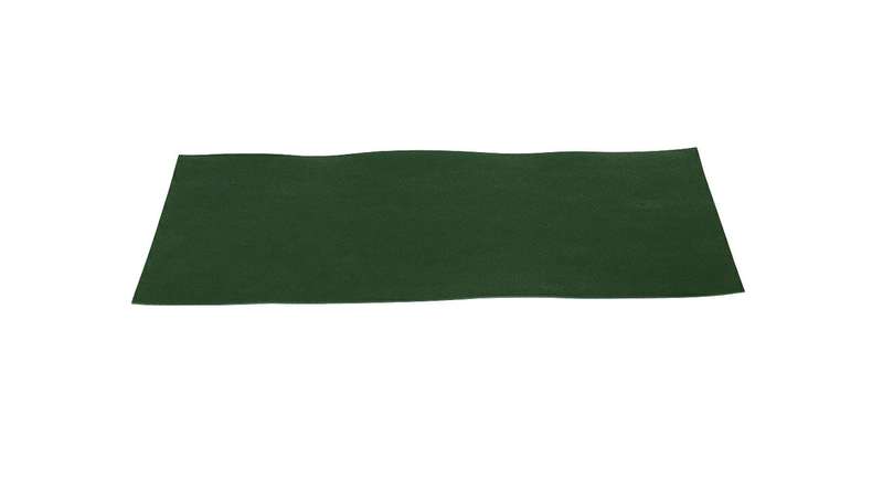 Bande de protection visuelle en PE verte, rouleau de 50 m