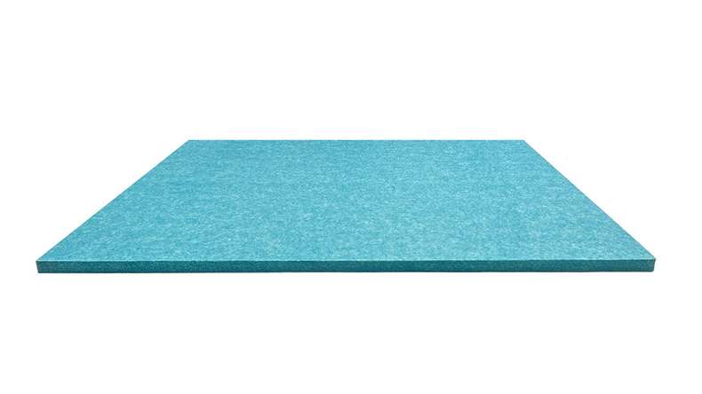 planeo Panneau acoustique en feutre - MixWall EcoColor Line Lagoon Blue 52 x 52 cm (PLMW-40021A)
