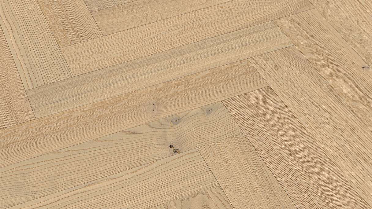 Sol en bois MEISTER Lindura HS 500 - 20231 Chêne classic blanc crème ultra-mat verni 700 x 140 x 11 mm (500010-0700140-20231)