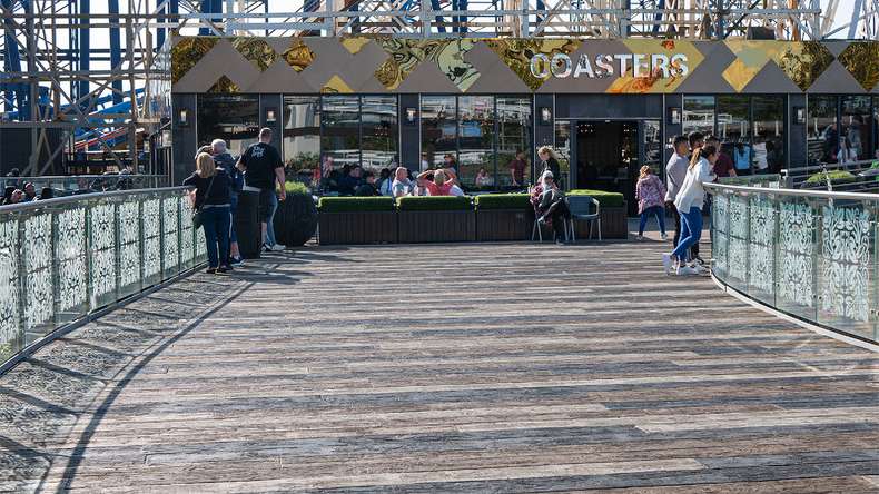 planeo Antica PureBoard Plancher de terrasse massif - Black Oak 3.6m structuré