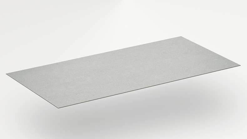 planeo Revêtement mural SPC - CeraRock Tile Stripes Concrete Grey 120 x 60 cm