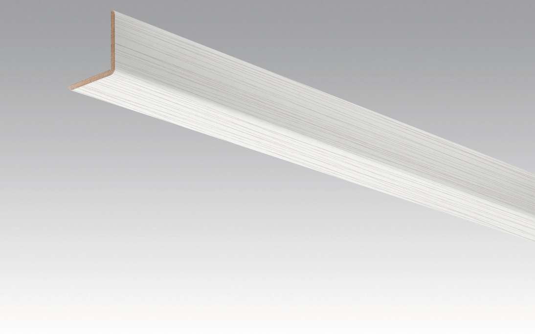 MEISTER Plinthes à gorge Plinthes à angle argent 4021 - 2380 x 33 x 3,5 mm