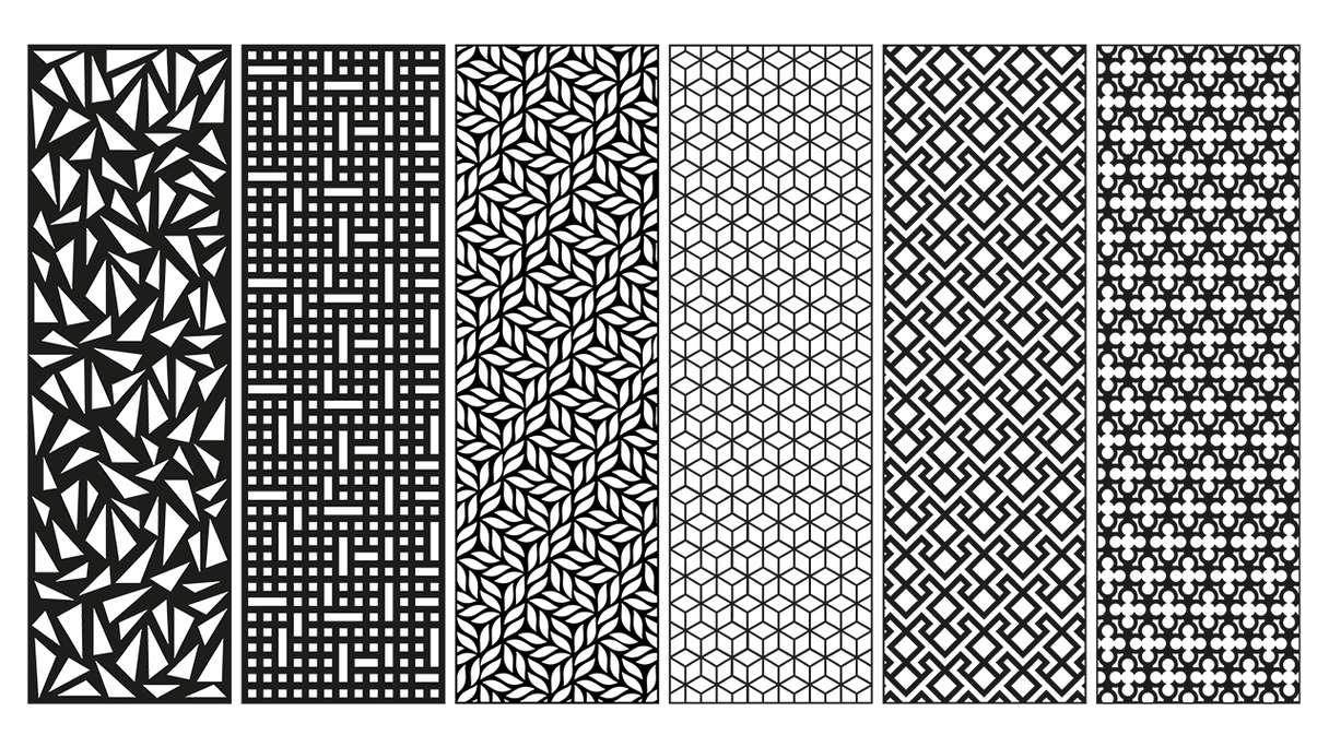 planeo Gardence - Élément décoratif anthracite | DB703 60 x 180 cm