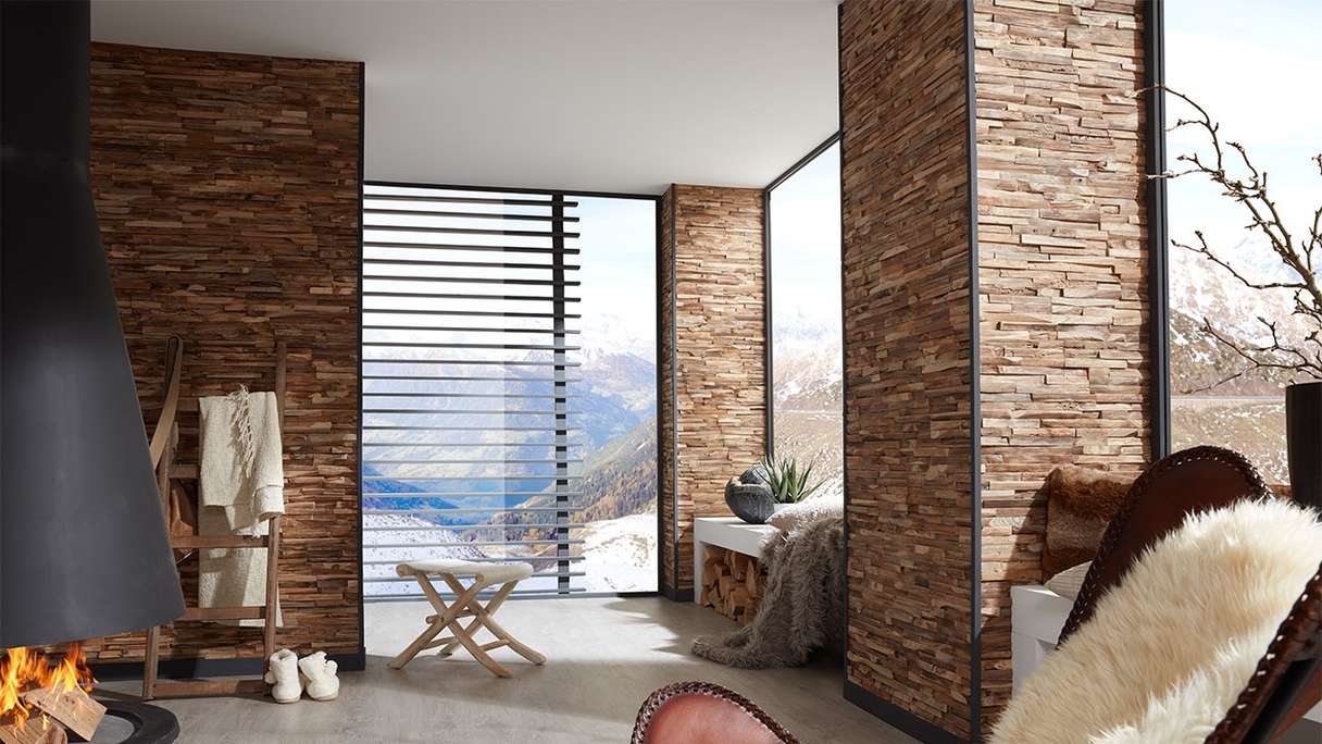 Skaben WoodWall - Teck Chic Nature