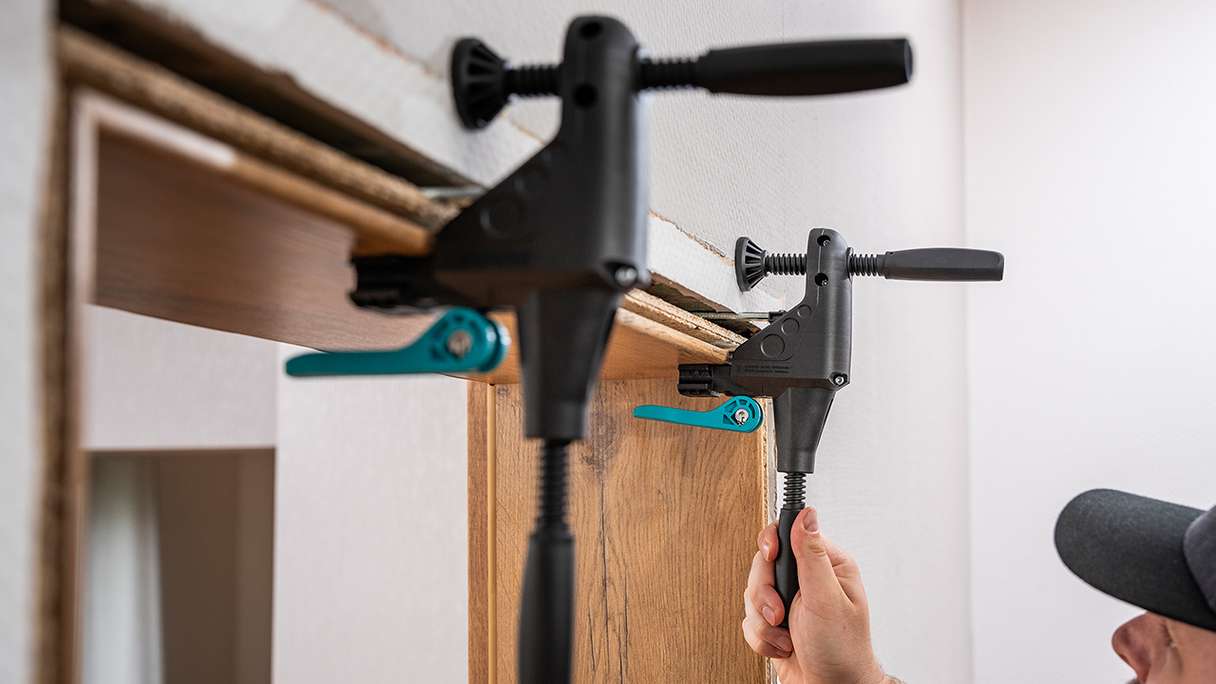 wolfcraft Kit de montage de huisserie PRO