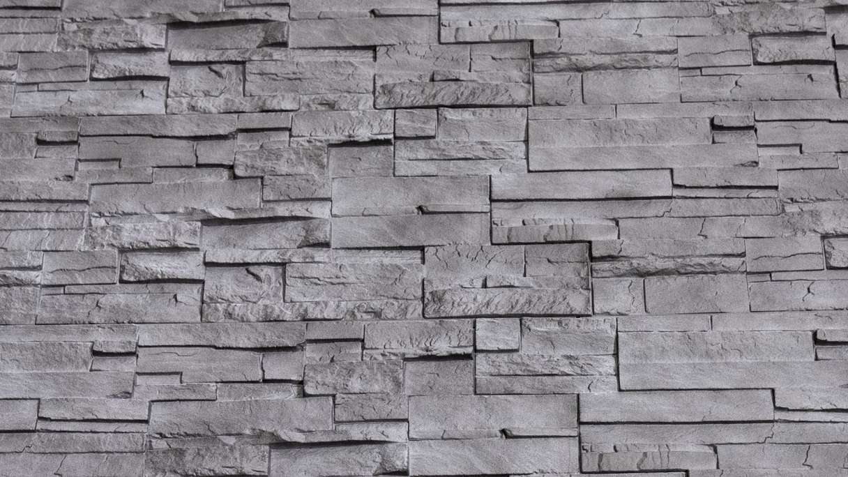 planeo revêtement mural aspect pierre - NovikStone DS Anthracite - 1054 x 334 mm