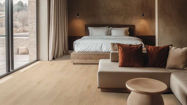 Gerflor vinyle adhésif - Creation 55 Aquinoah Blond